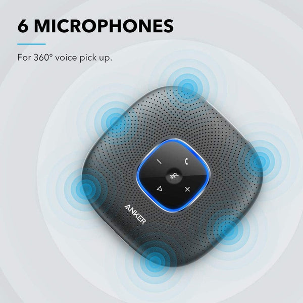 Official Refurbished] AnkerWork PowerConf | Bluetooth Speakerphone