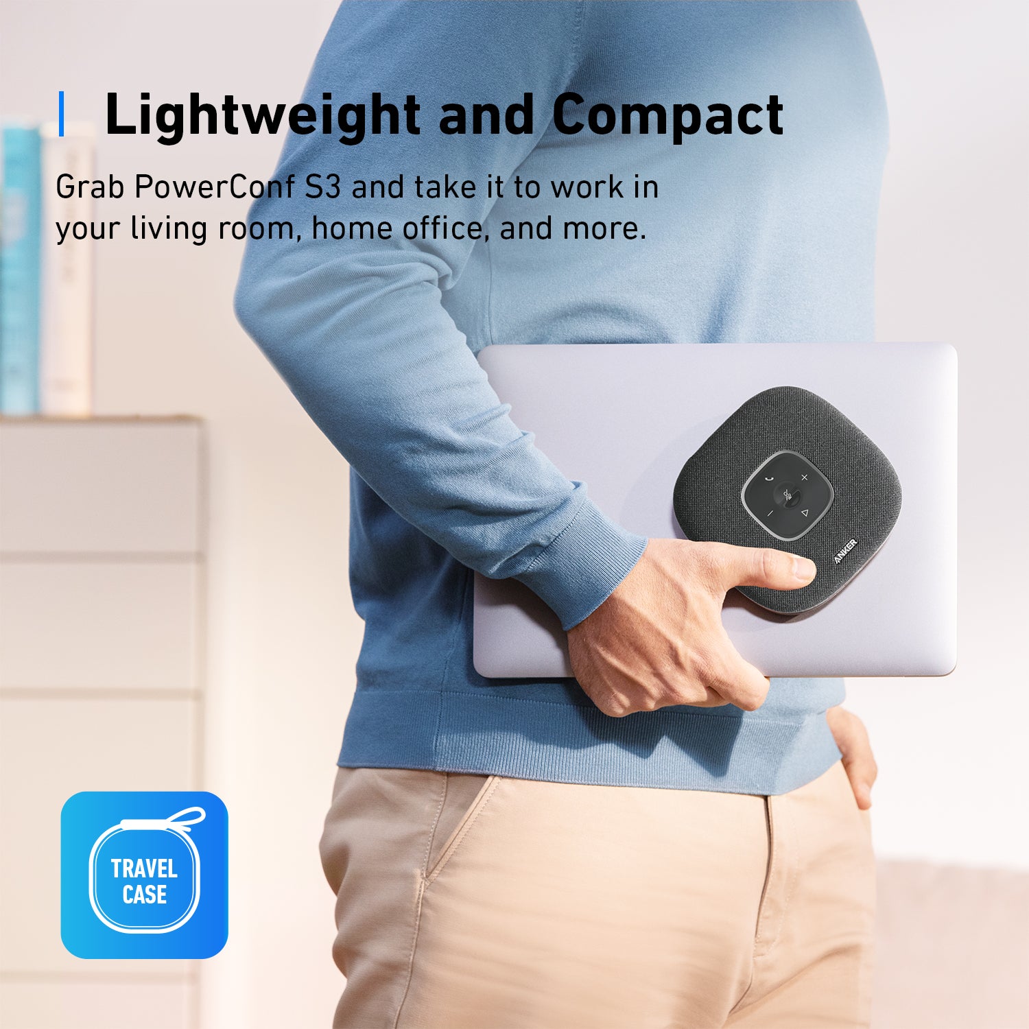 AnkerWork PowerConf S3 | Bluetooth Speakerphone
